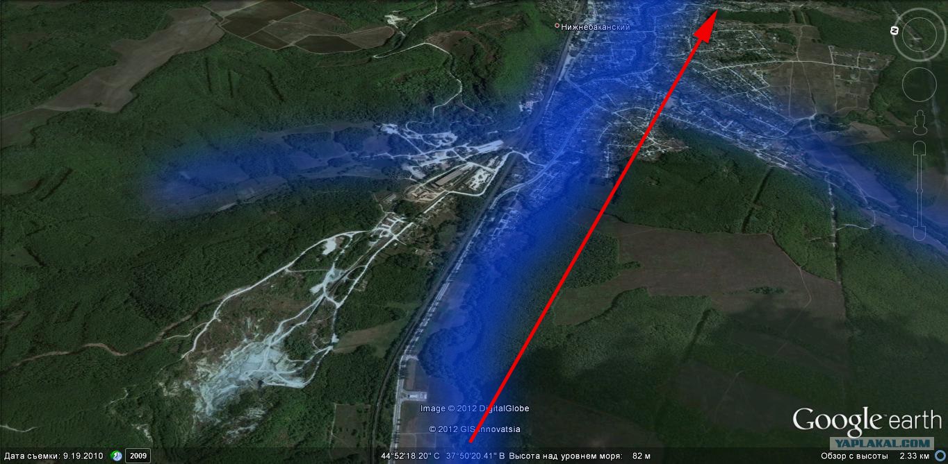 Карта подтоплений краснодарского края