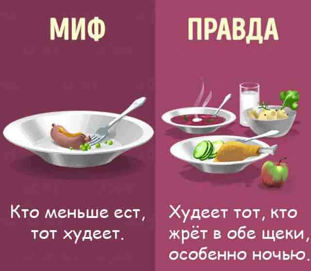 15 мифов о здоровом питании, в которые пора перестать верить