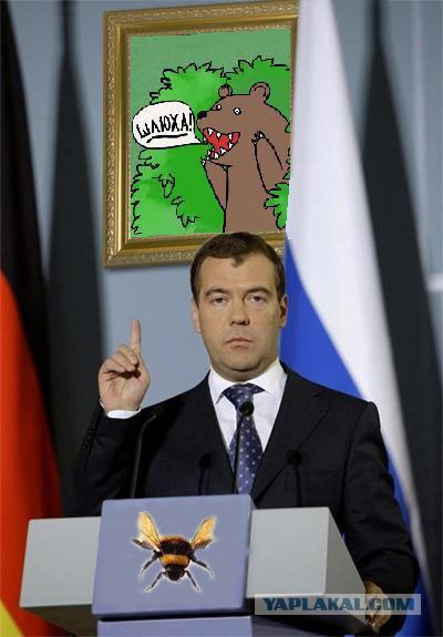 Зачем Медведев надел платье?!