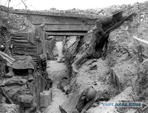 Очень редкие фотки Первой мировой войны