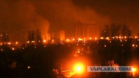 Украинская артиллерия начала массированный обстрел Донецка