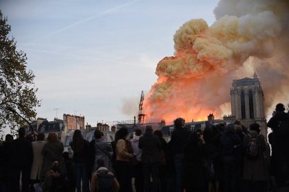 ⚡️В Соборе Парижской Богоматери произошёл пожар - AFP