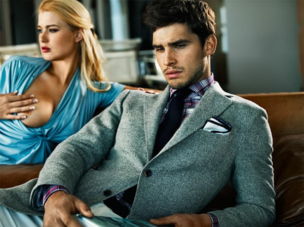 Провокационная реклама Suit Supply