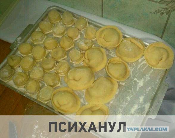 На Алтае слепили самый маленький в мире пельмень