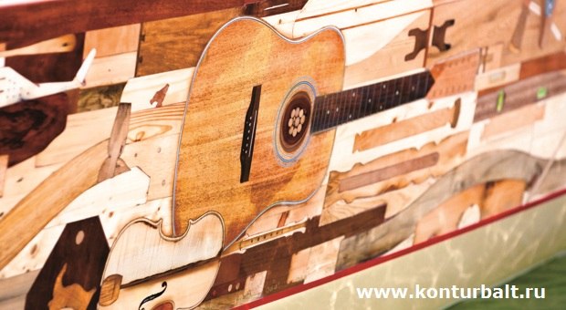 Как из рандомных кусочков древесины сотворить шедевр на вашем полу