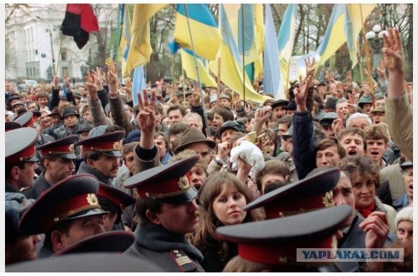 Так Украина отделялась от России: полные драматизма кадры девяностых