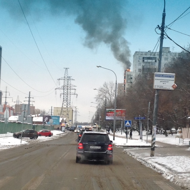 Шашлычок устроил пожар в жилом доме