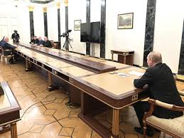 Путин посетил штаб войск на Херсонском направлении
