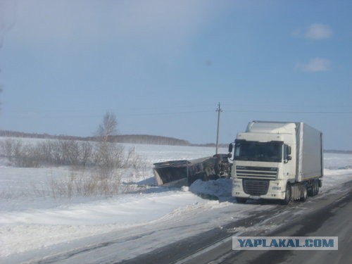 Москва—Сахалин на тягаче МАЗ-5440 (март 2013 года)