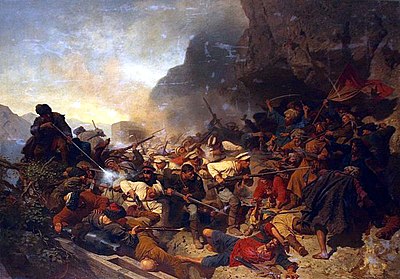 Как брали Гуниб 7 сентября 1859 г. Окончание Кавказской войны