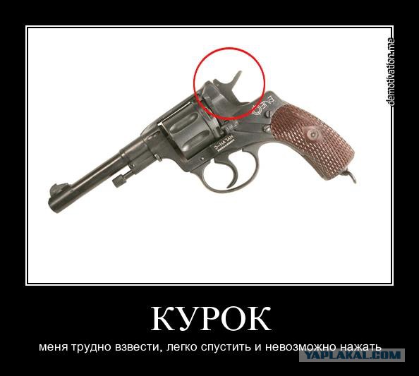 Оружие изъятое у одного деятеля...