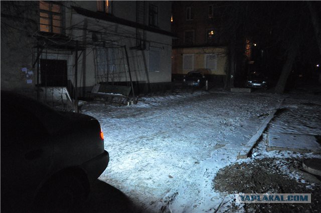 Свет в задний ход