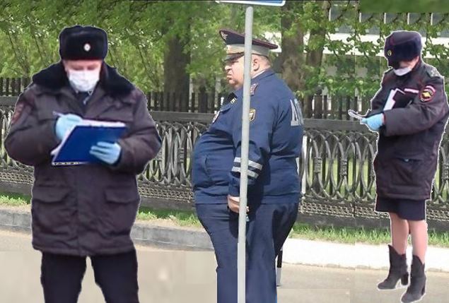 Фотожаба: Полиция штрафует
