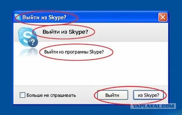 Звонок по скайпу.