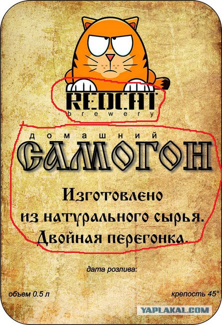 Этикетка для продукта