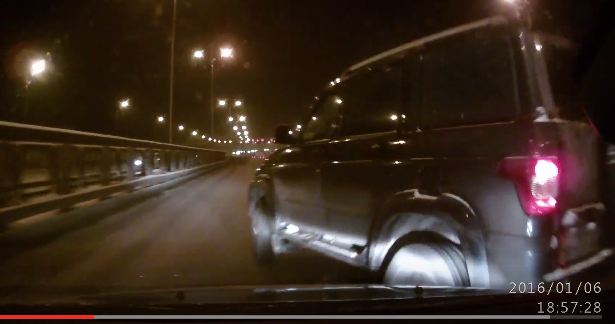Прекрасная управляемость Патриот привела к ДТП