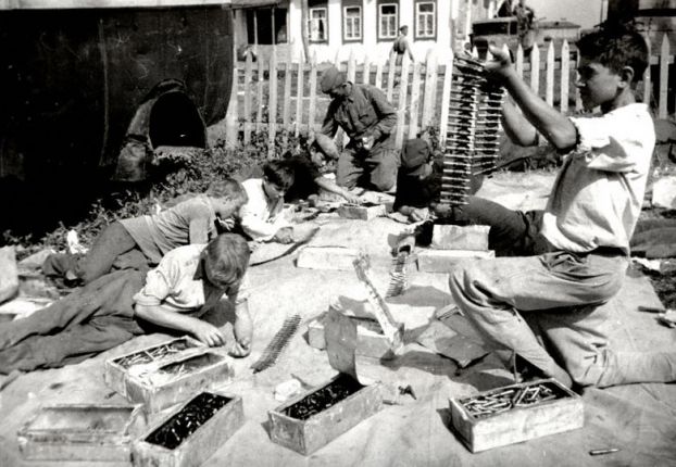 И дети воевали наравне