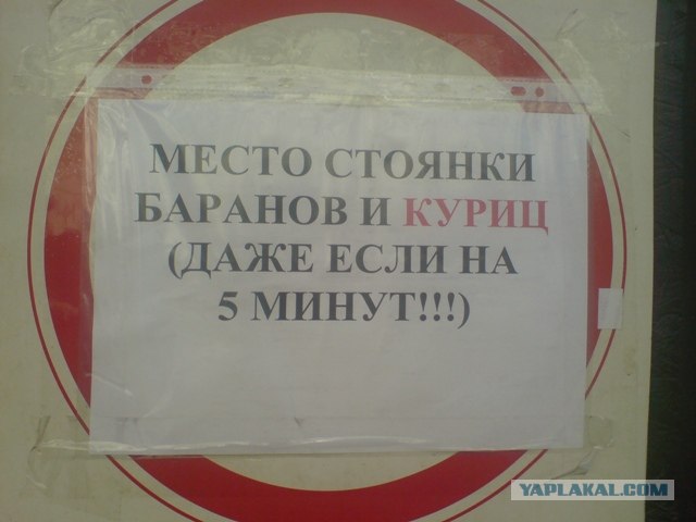 Прикольные дорожные знаки