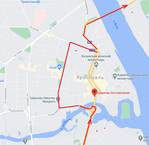 Путешествие из Перми в Москву, через Киров и Кострому