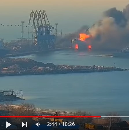 В Бердянске затопили не БДК «Орск», а «Саратов»