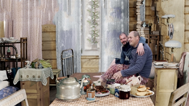 Фотожаба: С кумом на речке