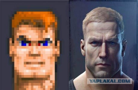 Прорисовка лиц в играх со времен моего детства