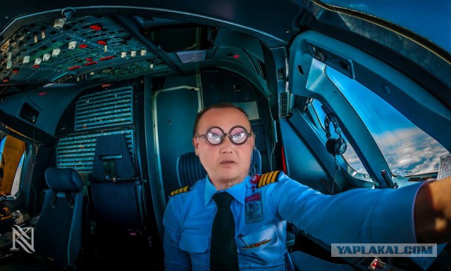 Удивительные фотографии из кабины пилота