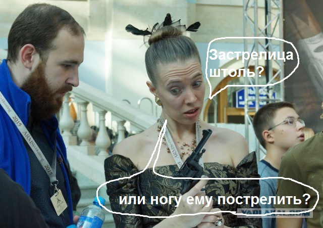 В Москве показали оружие, вызывающее восхищение
