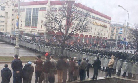 День Воли в Минске.  Власти напуганы
