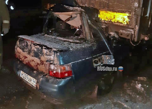 По вине пьяного водителя четверо погибли в ДТП в Костромской области
