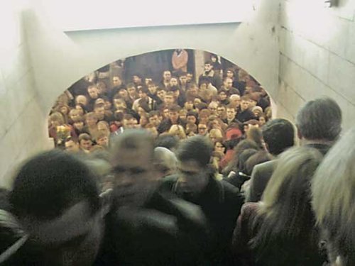 Классификация пассажиров метро