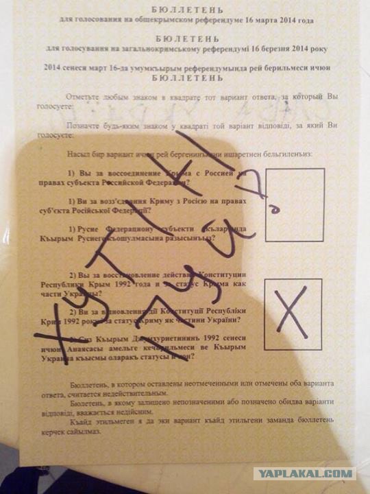 Крым. Референдум. Пора домой.