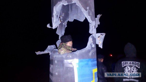 В Херсонской обл. произошли столкновения