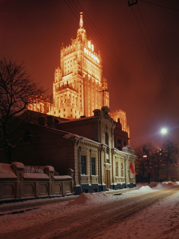Москва зимняя и новогодняя. Часть первая.