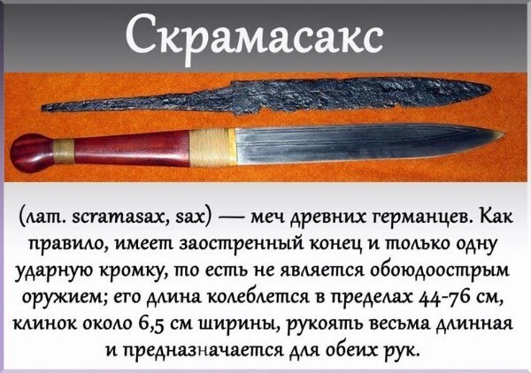 Мечи, о которых Вы могли не знать.