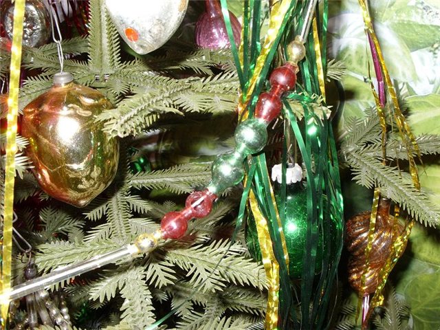 Советские ёлочные игрушки