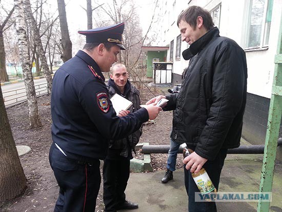 Конфликт с полицией в Санкт-Петербурге