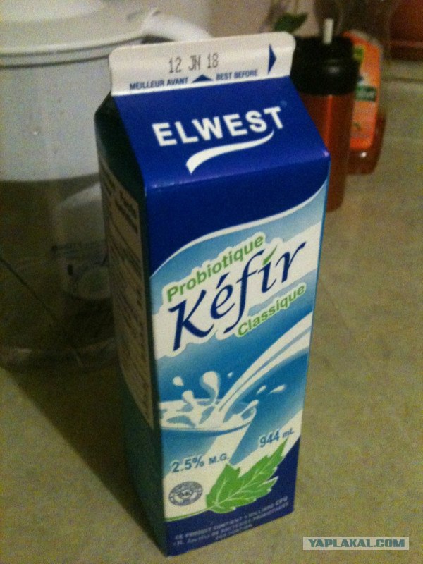 Русский  кефир за границей