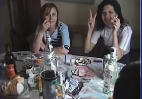 1990-е. Студенты встречают Новый год