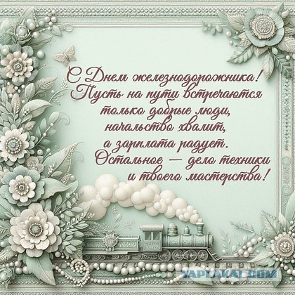 С днём железнодорожника!