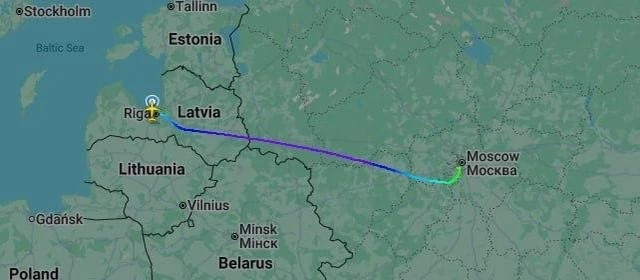 В аэропорту Внуково приземлился самолет ВВС США с базы Эндрюс