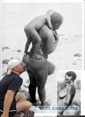 Вот это корма у дамочки!