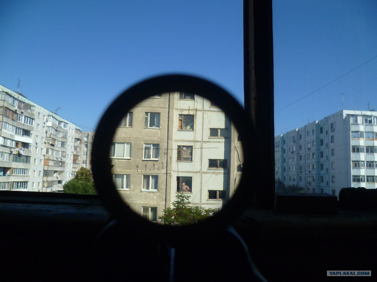 Подглядывание за соседями. Окна через бинокль. Наблюдение в окно. Окно в доме напротив. Бинокль подгляд окна.