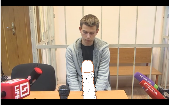 Мажору, гонявшего по "Музеону" дали 10 суток административного ареста.