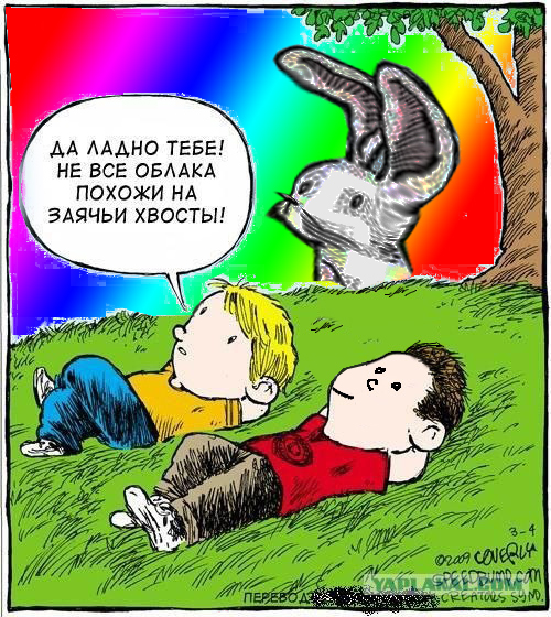 Смотрим на облака вместе