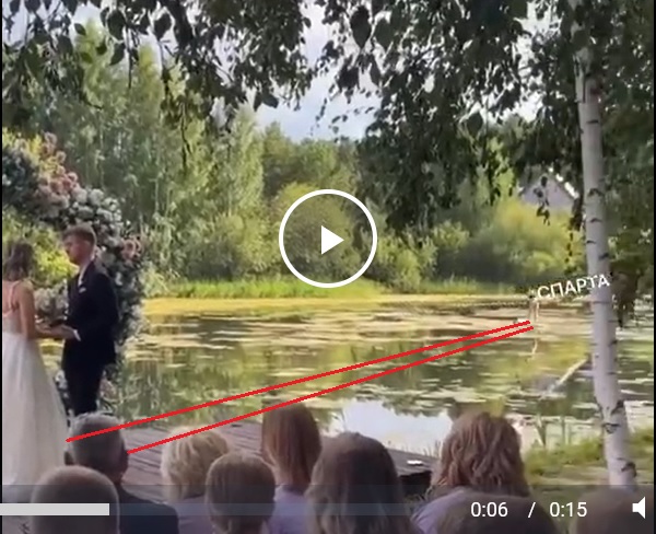 Вот невеста порадуется семейному видео