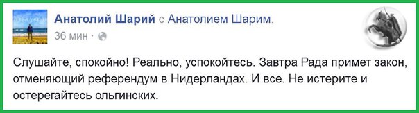 СМИ: 64% голландцев высказались против ассоциации Украины с ЕС