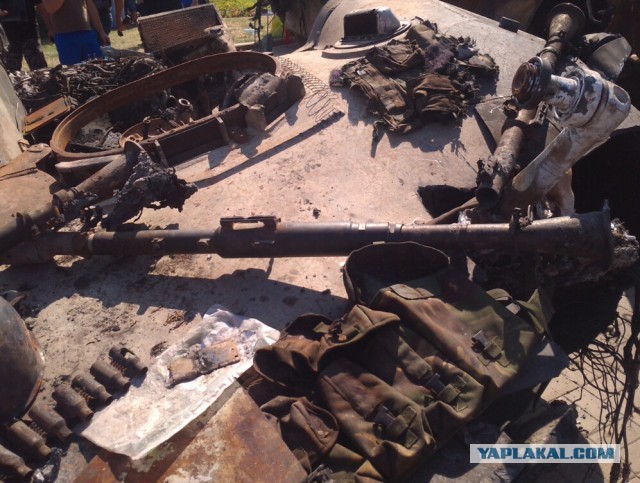 Марш пленных в Донецке 24.08.2014