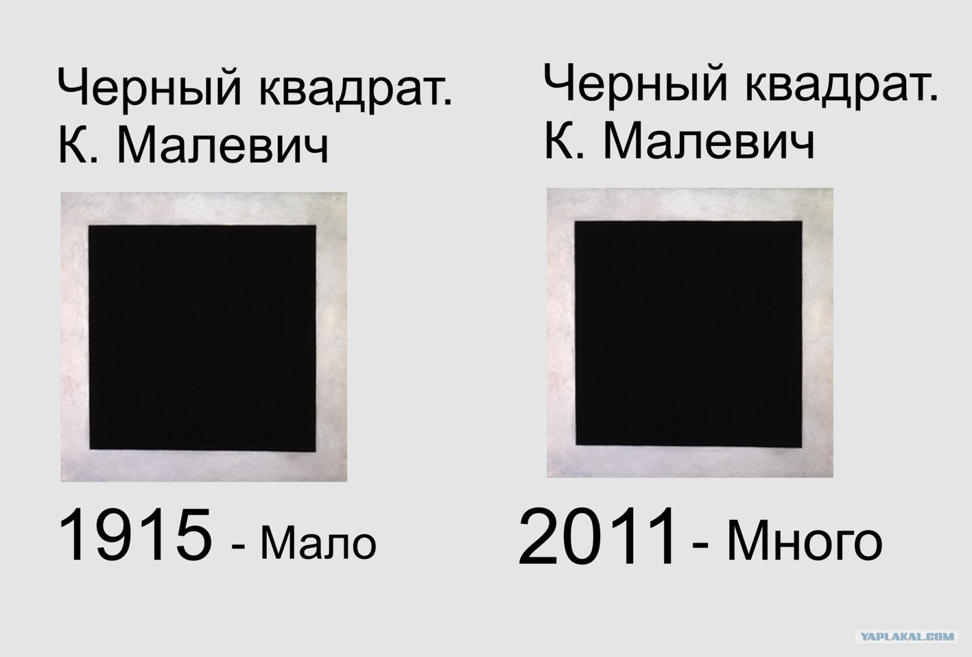 Чёрный квадрат Малевича размер