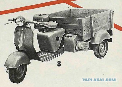 Реставрация советского грузового мотороллера Вятка МГ-150